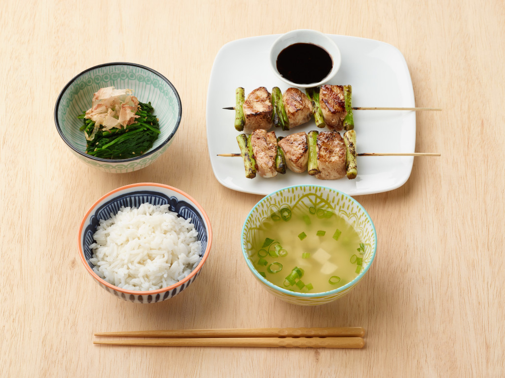 Grilled Chicken and Scallion Skewers (Yakitori Negima)