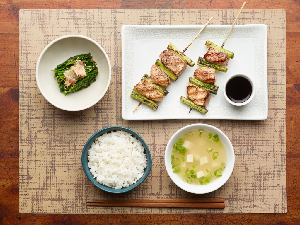 Grilled Chicken and Scallion Skewers (Yakitori Negima)