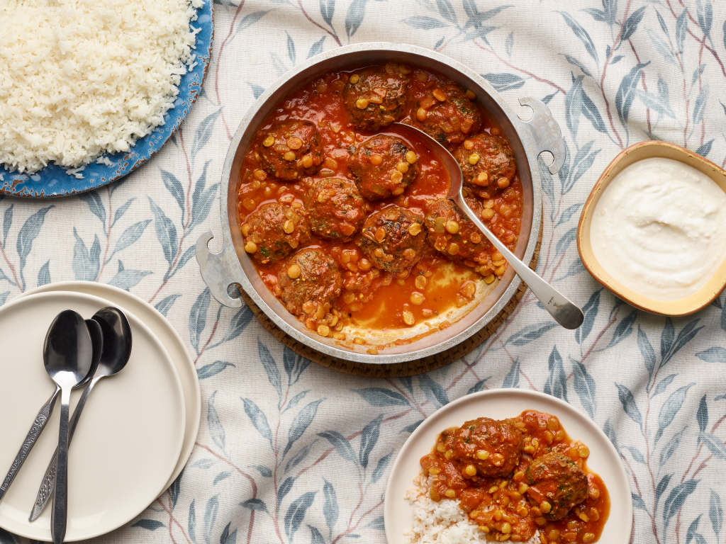 Meatballs in Curry Sauce (Qorme Kofta)