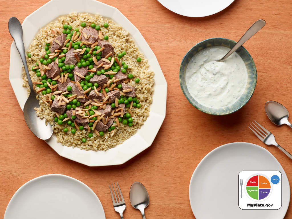 Freekeh Pilaf with Lamb