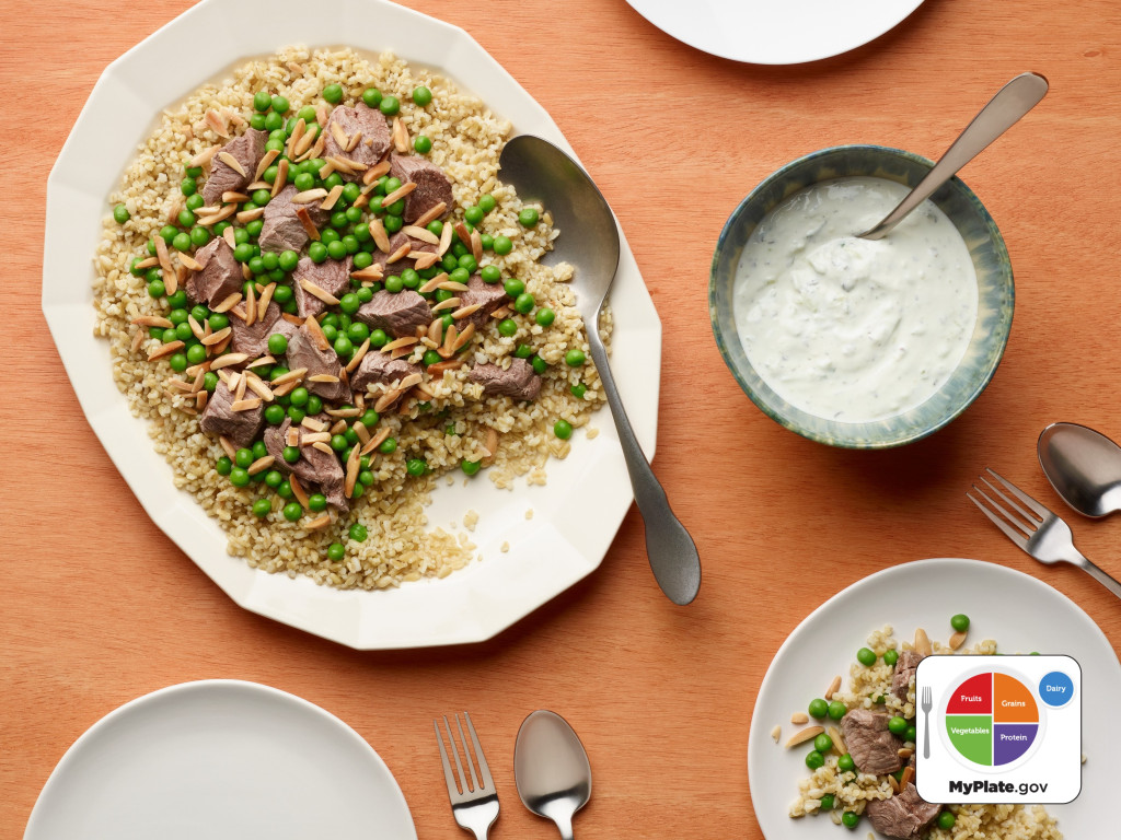 Freekeh Pilaf with Lamb