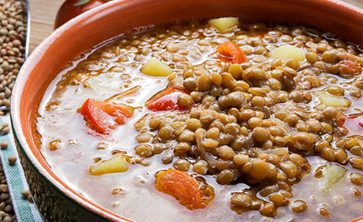 bowl of Easy Lentil Soup