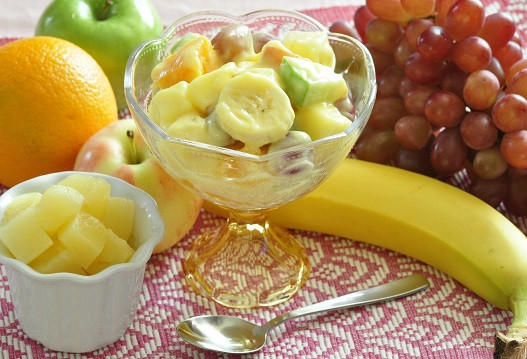 Magical Fruit Salad in a bowl