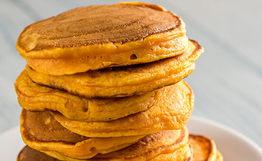 Sweet Potato Pancakes on a plate