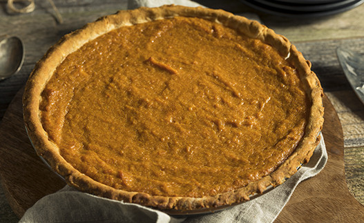 Sweet Potato Pie fresh out of the oven