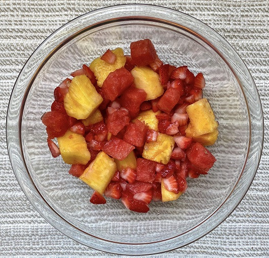 Summer Fruit Salad in a bowl