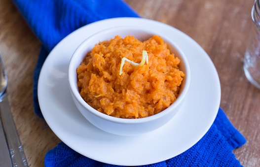 Maple Sweet Potatoes in a bowl