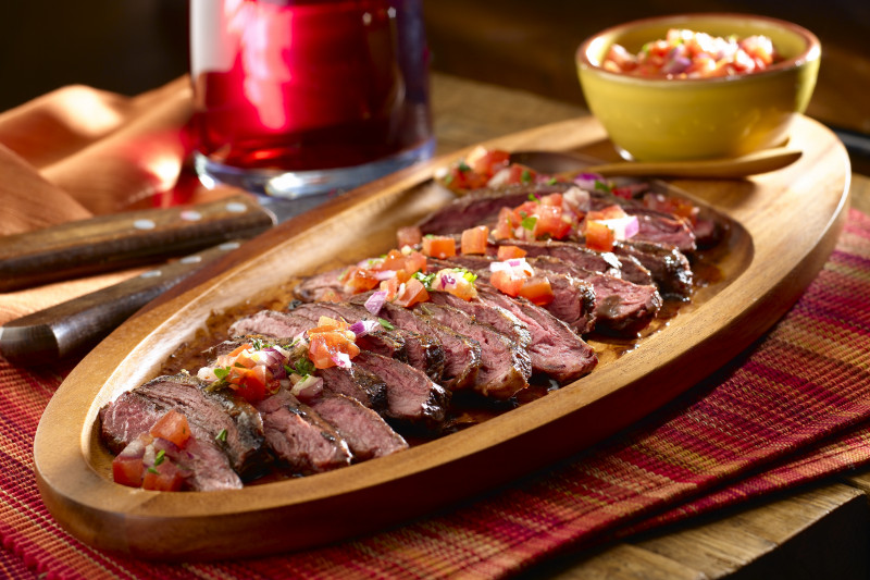 Argentinean Grilled Steak with Salsa Criolla