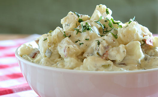 bowl of Herb Potato Salad
