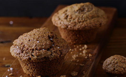 Oat Bran Muffins fresh out of the oven
