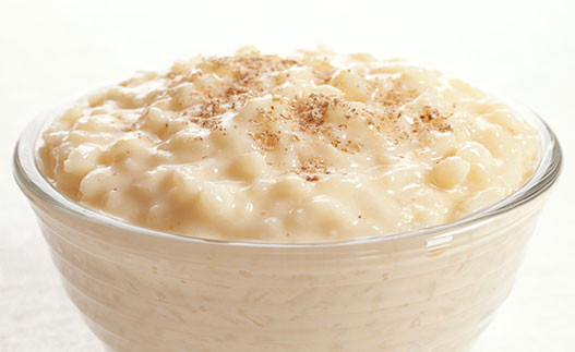 Rice Pudding in a bowl