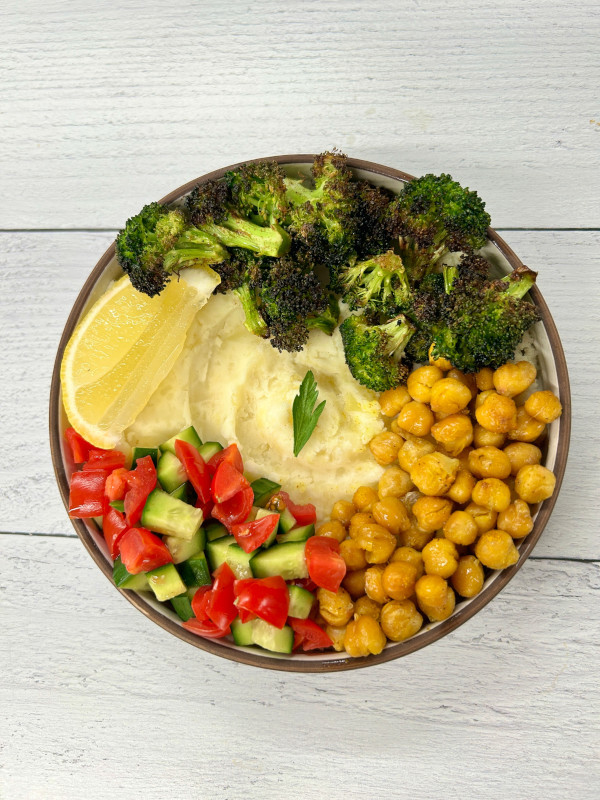 image of Veggie Loaded Mashed Potato Bowl