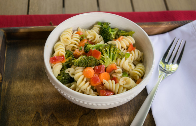 Italian Pasta Salad in a bowl