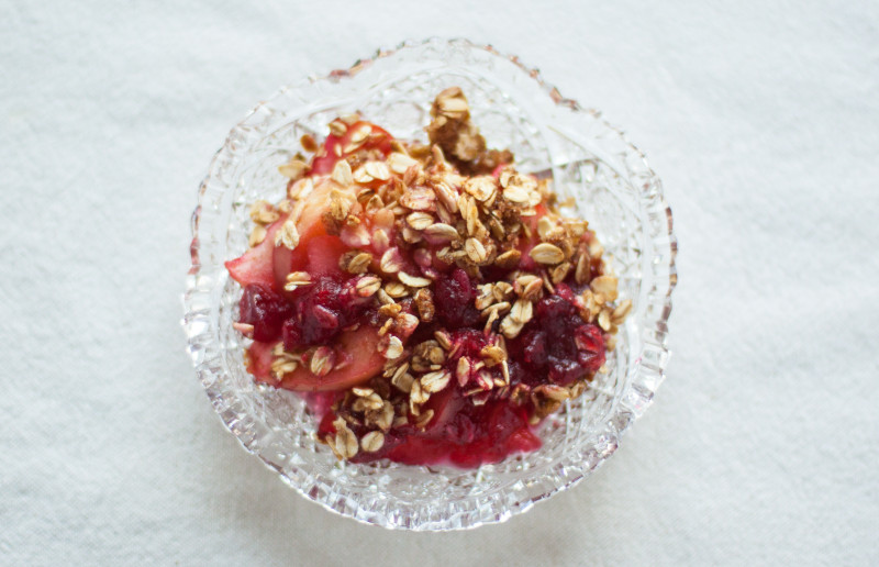 photo of Cran-Apple Crisp