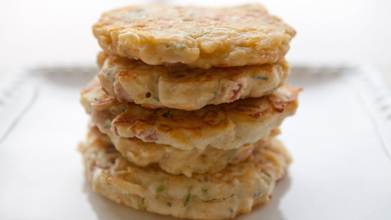 Image of Corn Toasties recipe on a plate.