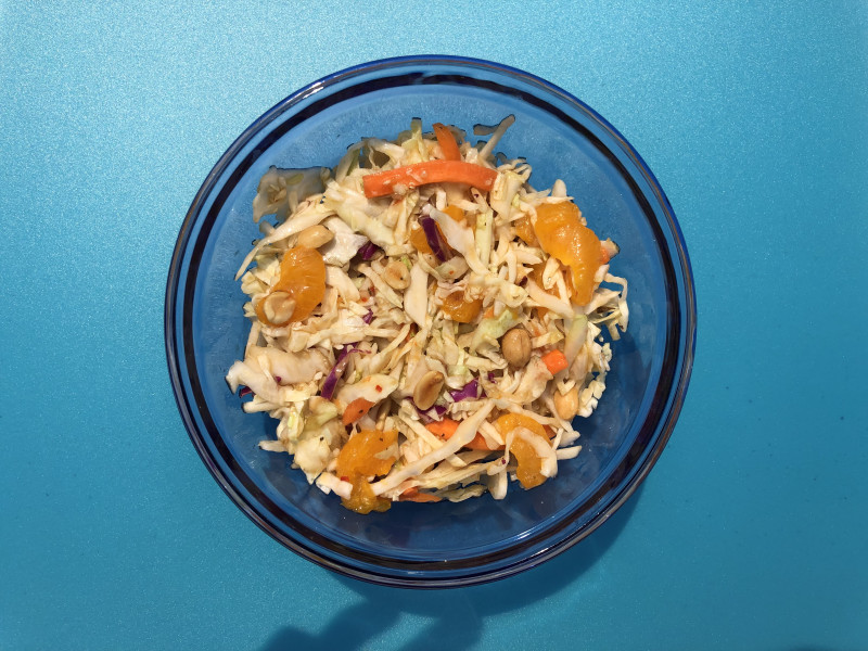 Image of Zesty Citrus Coleslaw Recipe in a bowl