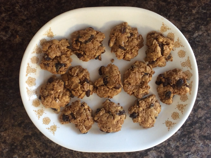 Image of No Bake Breakfast Cookies recipe on a plate