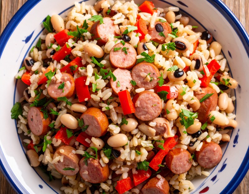 Image of Hoppin' John Recipe in a bowl