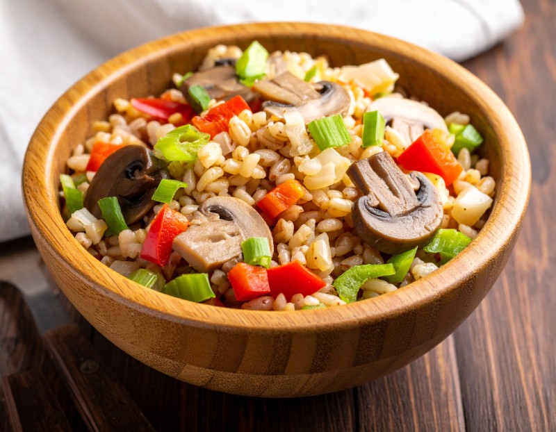 Image of Barley Pilaf recipe in a bowl