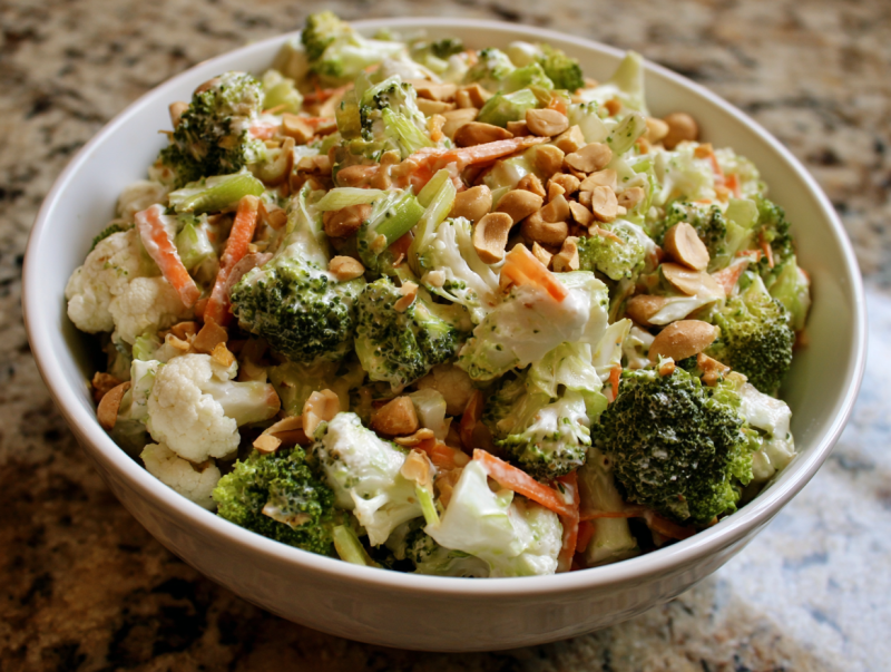 Garden Orchard Salad Recipe in a bowl