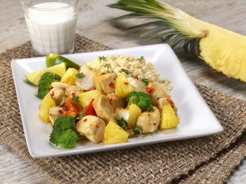 Thai Pineapple and Chicken 