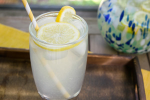 Lemonade in a glass