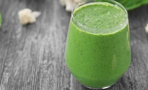 Simple Green Smoothie in a glass