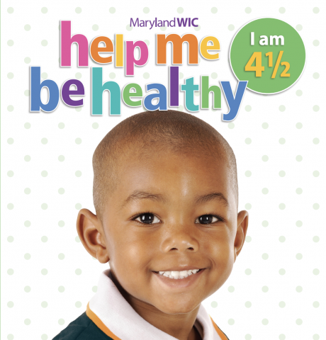Help Me Be Healthy, 4 and a half, smiling black boy