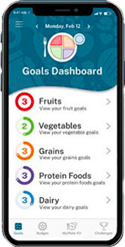 StartSimple with Myplate App Pick Goals screenshot