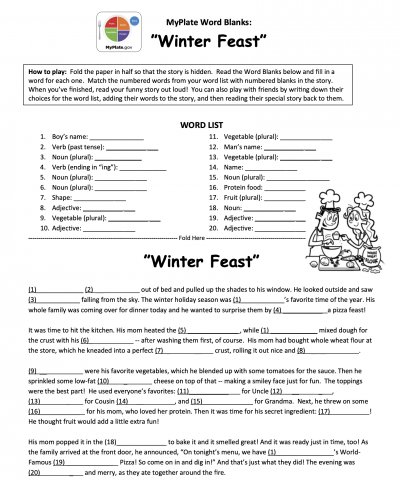 Nutrition Tri-Fold Poster #MyPlate #kids #poster #nutrition #project  #trifold