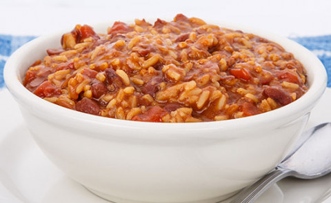 Red Beans and Rice in a bowl