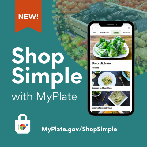 Shop Simple with MyPlate Promotional Image