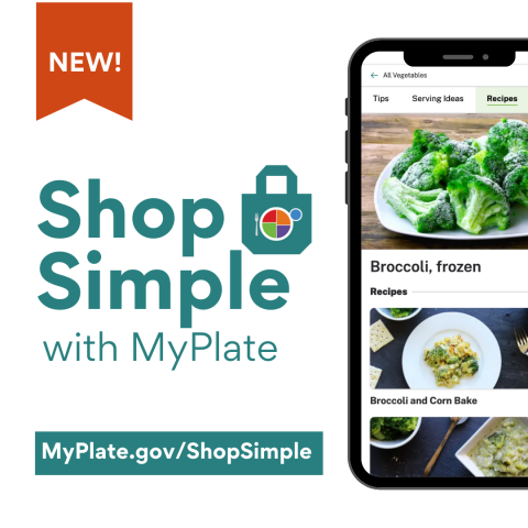 Shop Simple with MyPlate Promotional Image