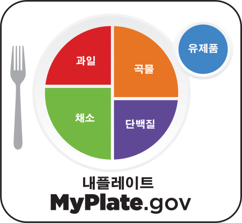 MyPlate icon in Korean