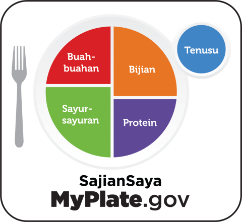 MyPlate icon in Malay