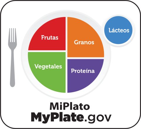 MyPlate icon in Spanish