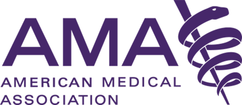 text logo for the American Medical Association