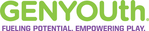 text logo for the Gen Youth Organization