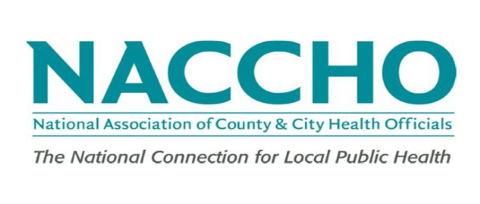 text logo for the National Association Of County And City Health Officials