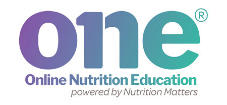 text logo for the Online Nutrition Education Company