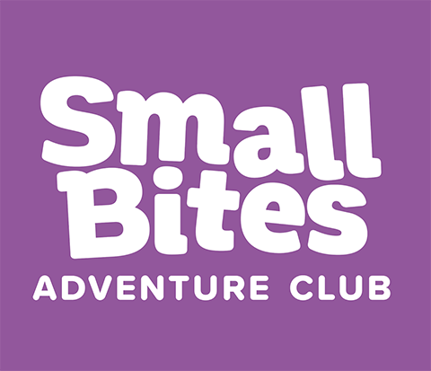 text logo for the Small Bites Adventure Club Company