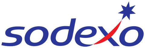 text logo for the Sodexo Company which also contains a star above the text