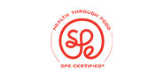 text logo for SPE Certified Health Through Food Company