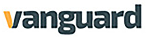 text logo for the Vanguard Company