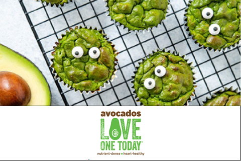 MyPlate Partner Resource Monster Green Avocado Ham Egg Bites