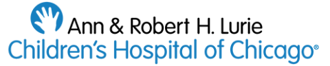 logo for Ann and Robert H Lurie Children's Hospital of Chicago