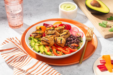 image of Pork Power Bowl recipe in a bowl