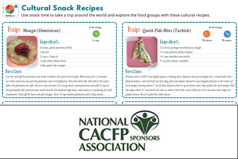 MyPlate Partner Resource: Cultural Snack Recipes for MyPlate