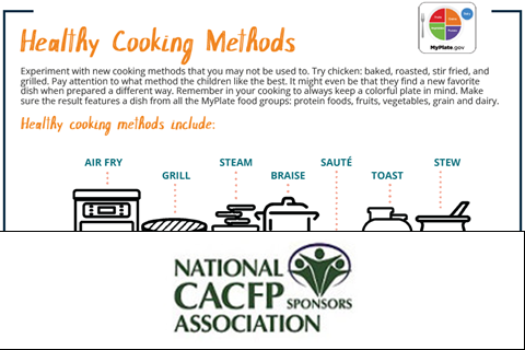 MyPlate Partner Resource: Healthy Cooking Methods for MyPlate - English