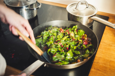 Photo of Swiss Chard and Cranberries